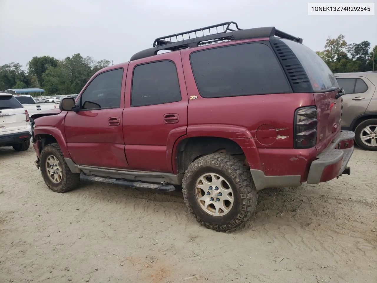 2004 Chevrolet Tahoe K1500 VIN: 1GNEK13Z74R292545 Lot: 71078914