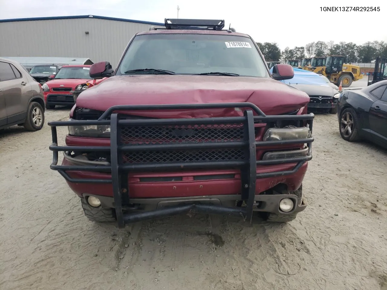 2004 Chevrolet Tahoe K1500 VIN: 1GNEK13Z74R292545 Lot: 71078914