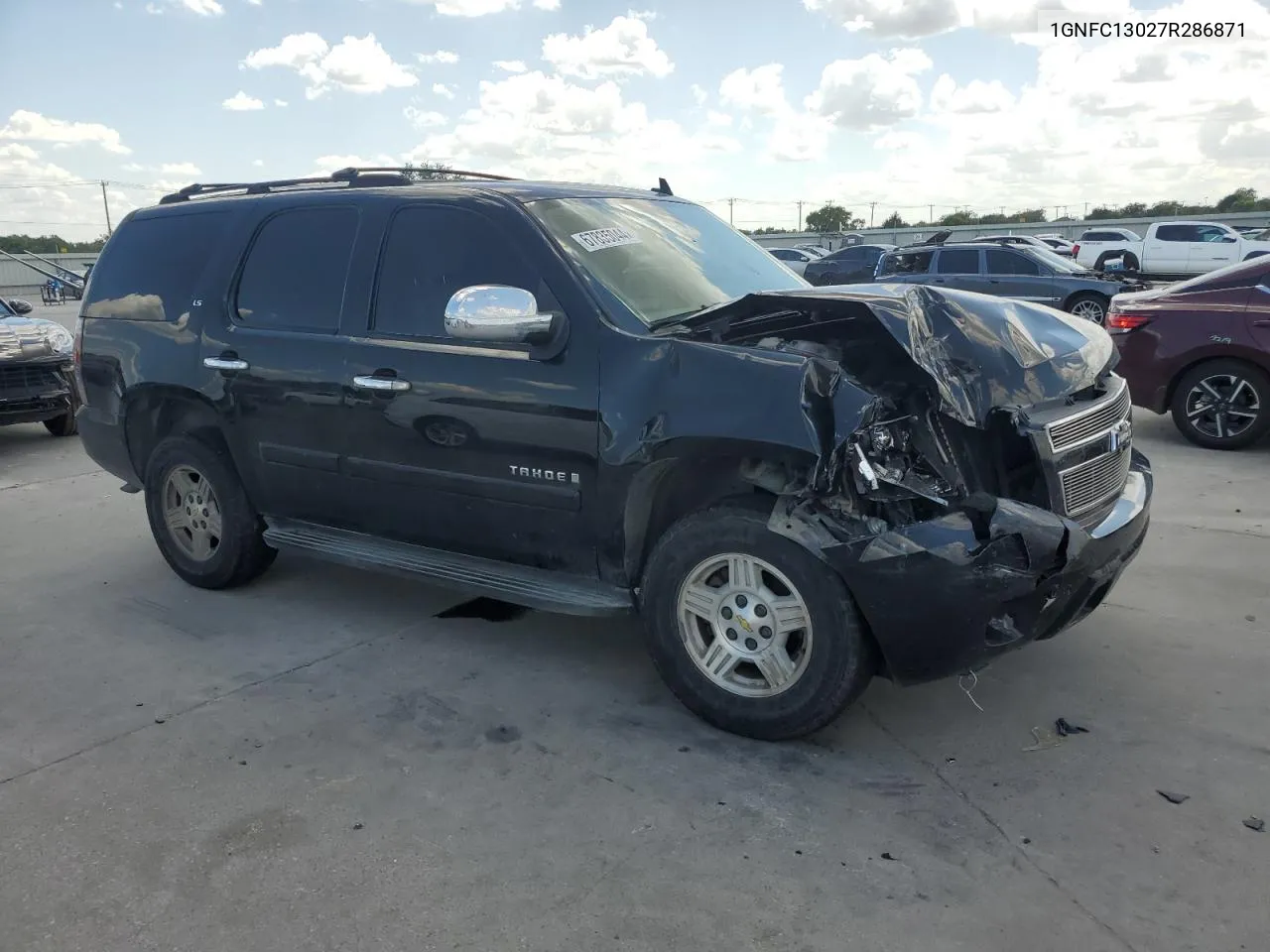 2007 Chevrolet Tahoe C1500 VIN: 1GNFC13027R286871 Lot: 67835044