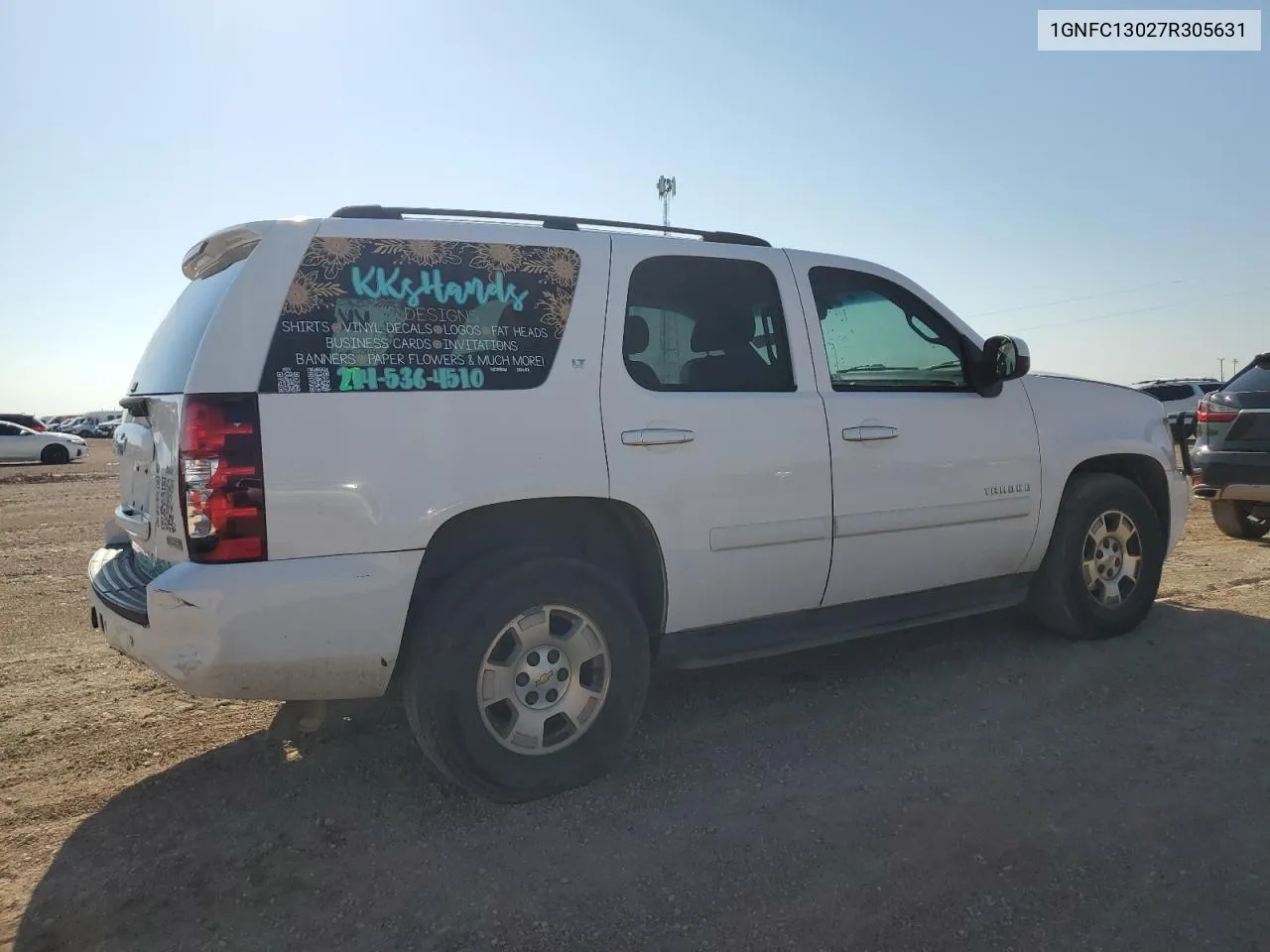 2007 Chevrolet Tahoe C1500 VIN: 1GNFC13027R305631 Lot: 68834824