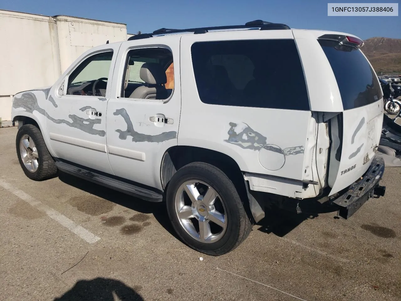 2007 Chevrolet Tahoe C1500 VIN: 1GNFC13057J388406 Lot: 71872704