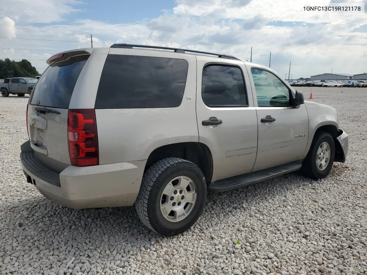 2009 Chevrolet Tahoe C1500 Ls VIN: 1GNFC13C19R121178 Lot: 69982254