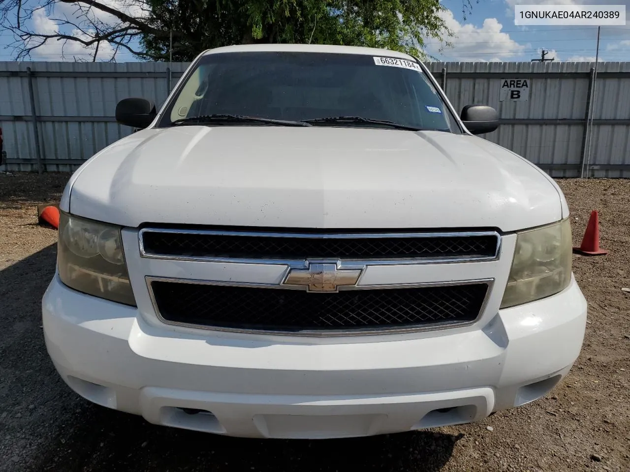 1GNUKAE04AR240389 2010 Chevrolet Tahoe K1500 Ls