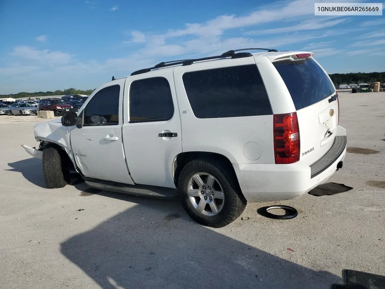 1GNUKBE06AR265669 2010 Chevrolet Tahoe K1500 Lt