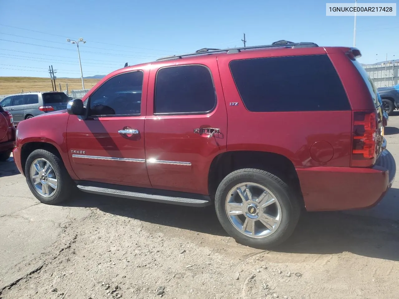 2010 Chevrolet Tahoe K1500 Ltz VIN: 1GNUKCE00AR217428 Lot: 71031164