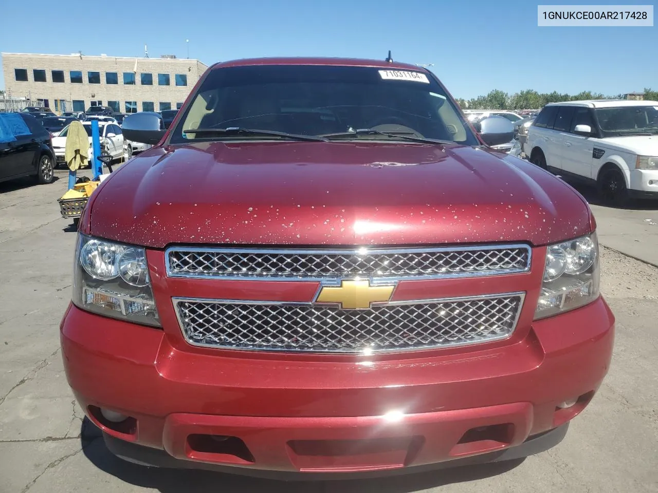 2010 Chevrolet Tahoe K1500 Ltz VIN: 1GNUKCE00AR217428 Lot: 71031164