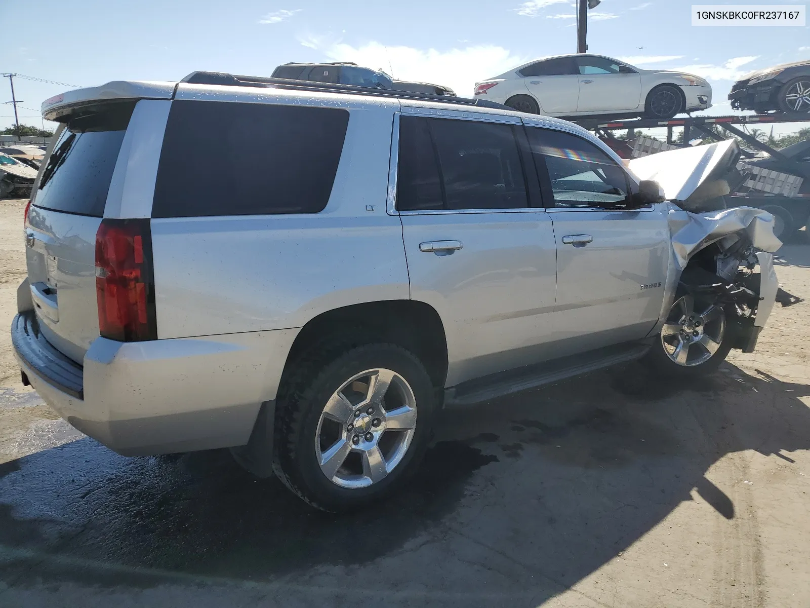 1GNSKBKC0FR237167 2015 Chevrolet Tahoe K1500 Lt