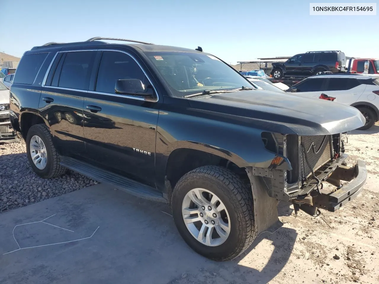 1GNSKBKC4FR154695 2015 Chevrolet Tahoe K1500 Lt