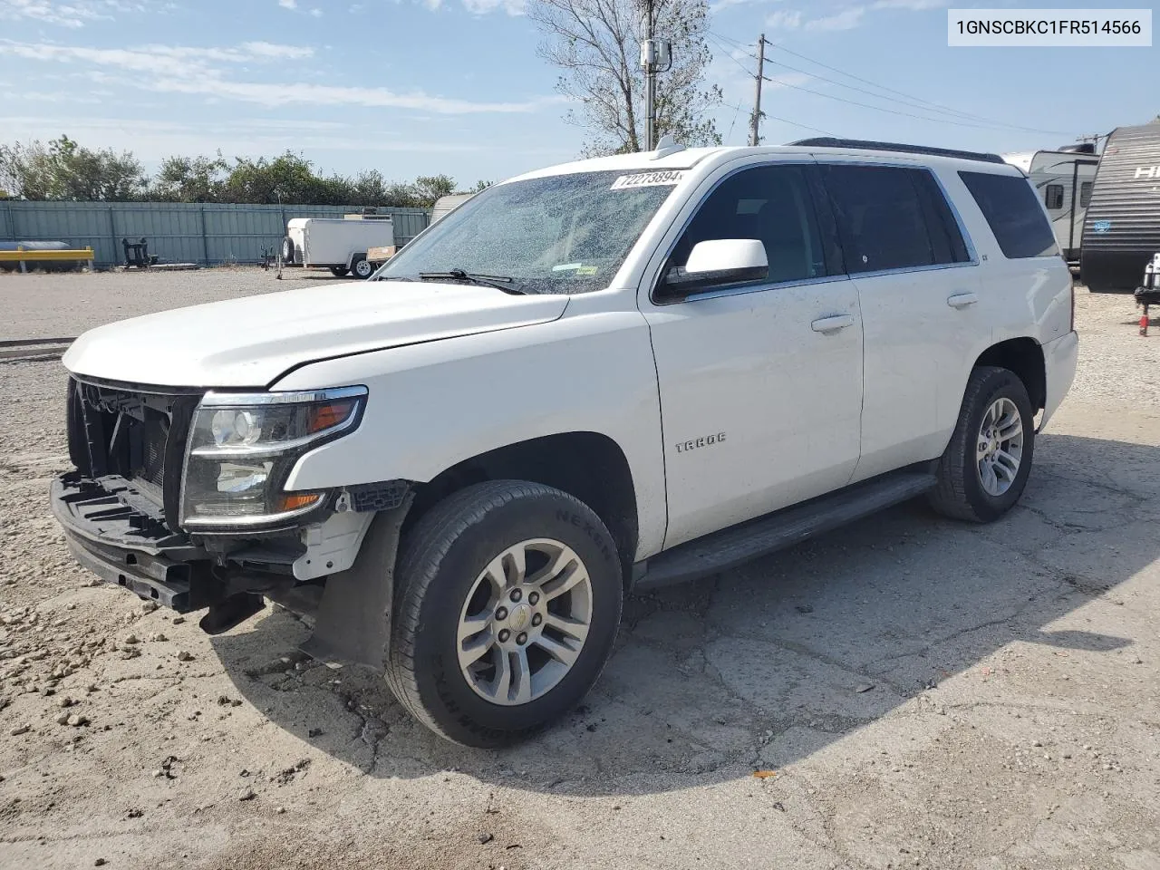 1GNSCBKC1FR514566 2015 Chevrolet Tahoe C1500 Lt