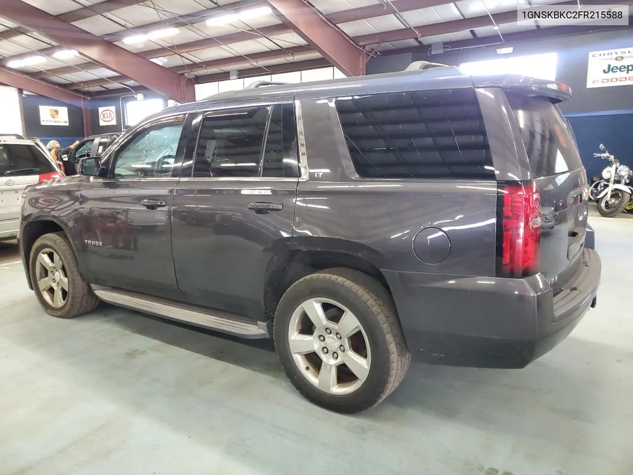 2015 Chevrolet Tahoe K1500 Lt VIN: 1GNSKBKC2FR215588 Lot: 72390074