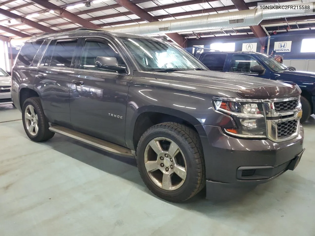 2015 Chevrolet Tahoe K1500 Lt VIN: 1GNSKBKC2FR215588 Lot: 72390074