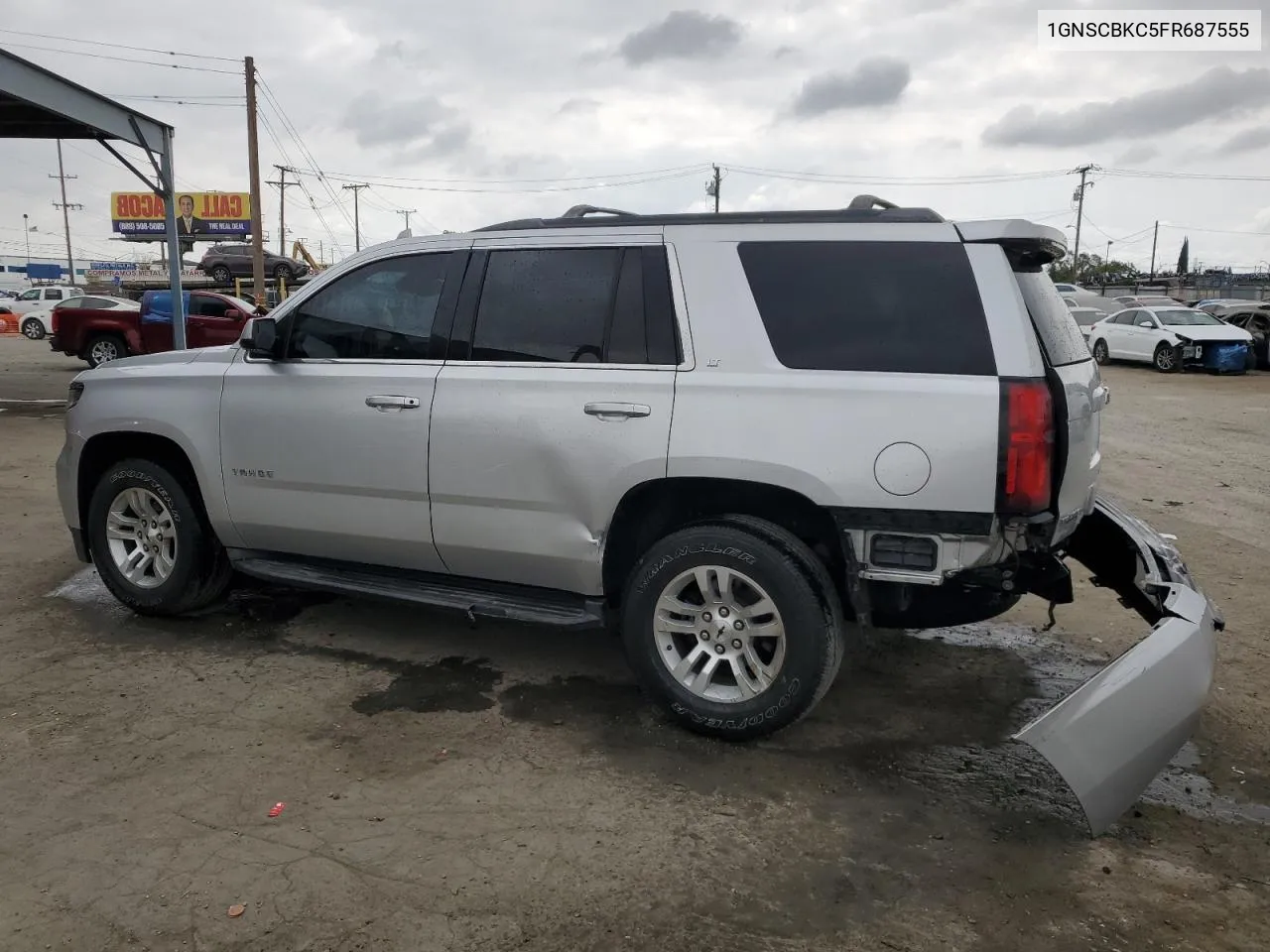 1GNSCBKC5FR687555 2015 Chevrolet Tahoe C1500 Lt