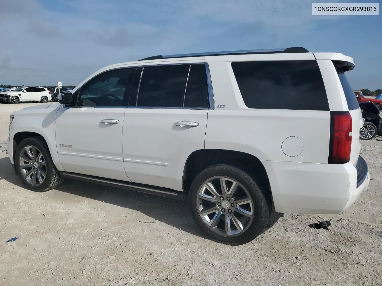 2016 Chevrolet Tahoe C1500 Ltz VIN: 1GNSCCKCXGR293816 Lot: 70004104