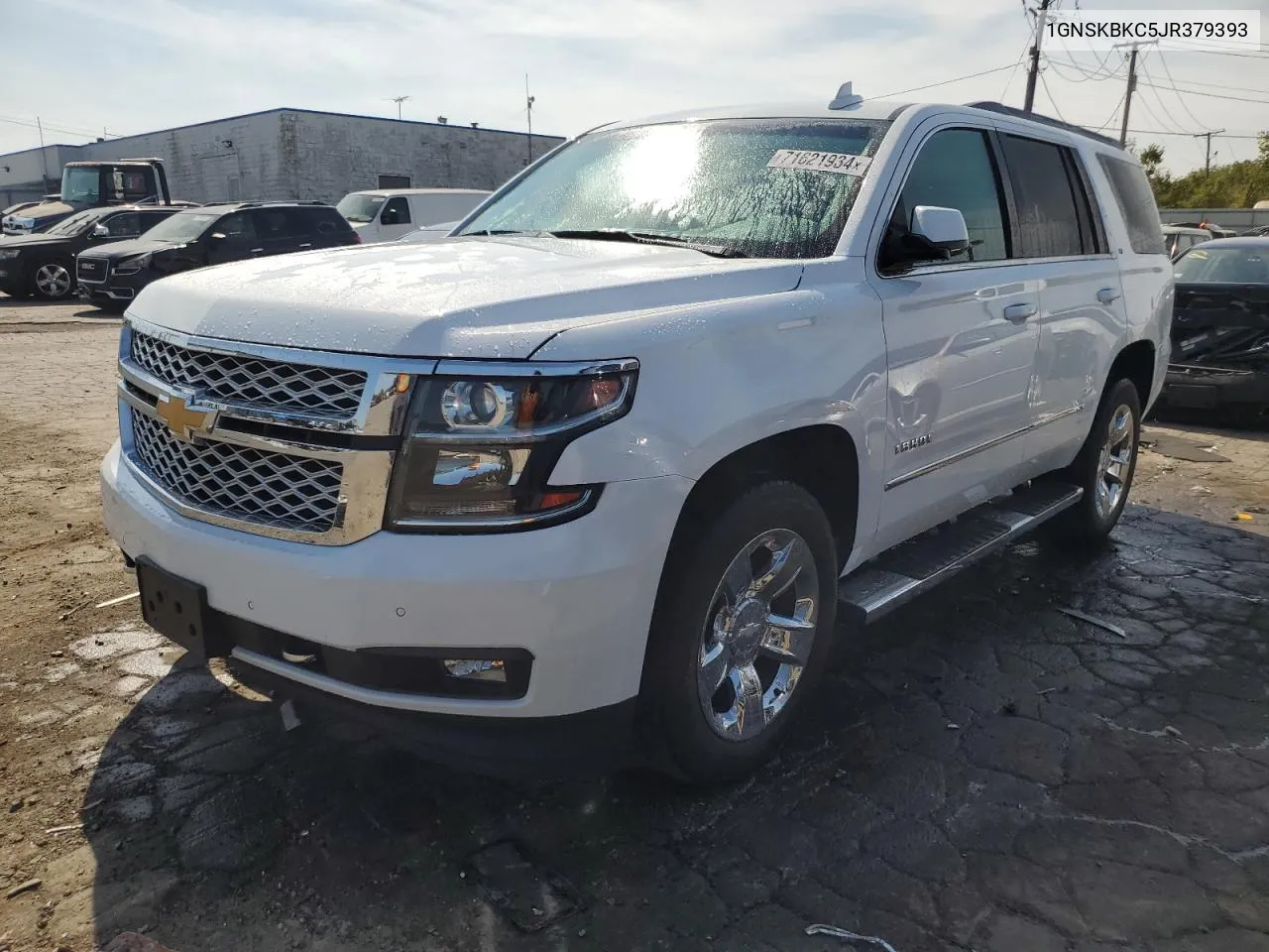 1GNSKBKC5JR379393 2018 Chevrolet Tahoe K1500 Lt