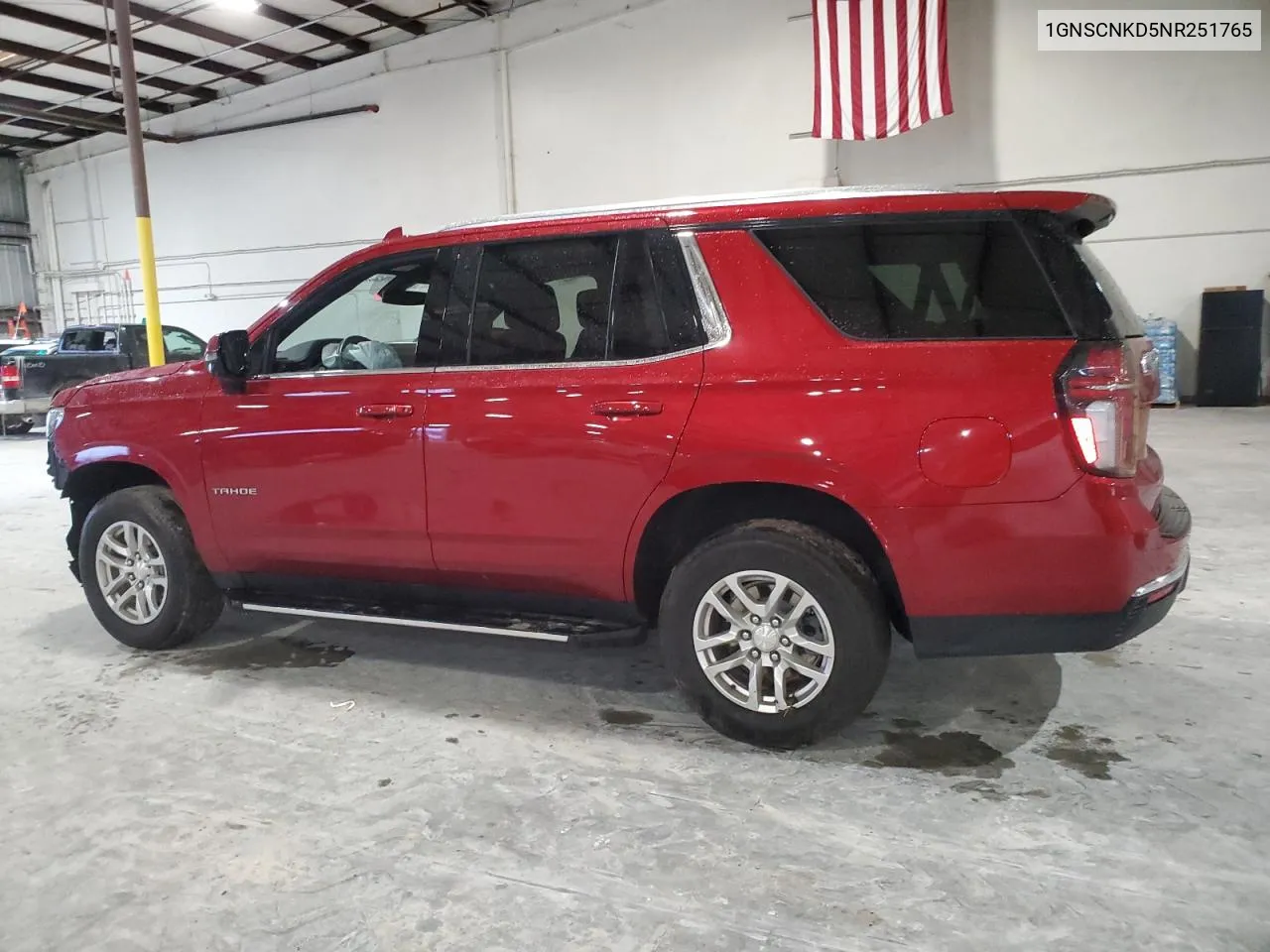 2022 Chevrolet Tahoe C1500 Lt VIN: 1GNSCNKD5NR251765 Lot: 70990064