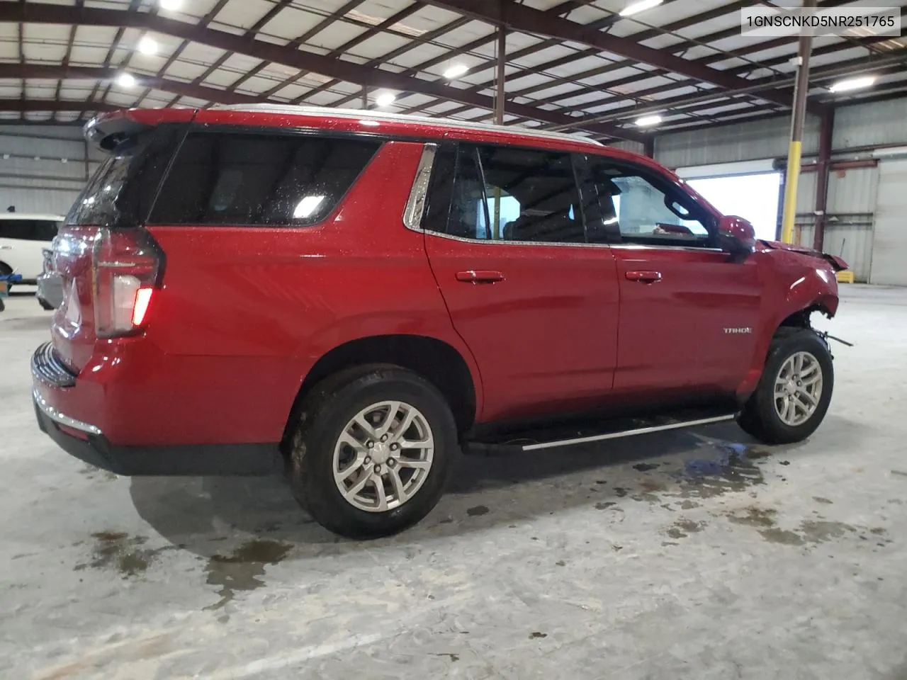 2022 Chevrolet Tahoe C1500 Lt VIN: 1GNSCNKD5NR251765 Lot: 70990064