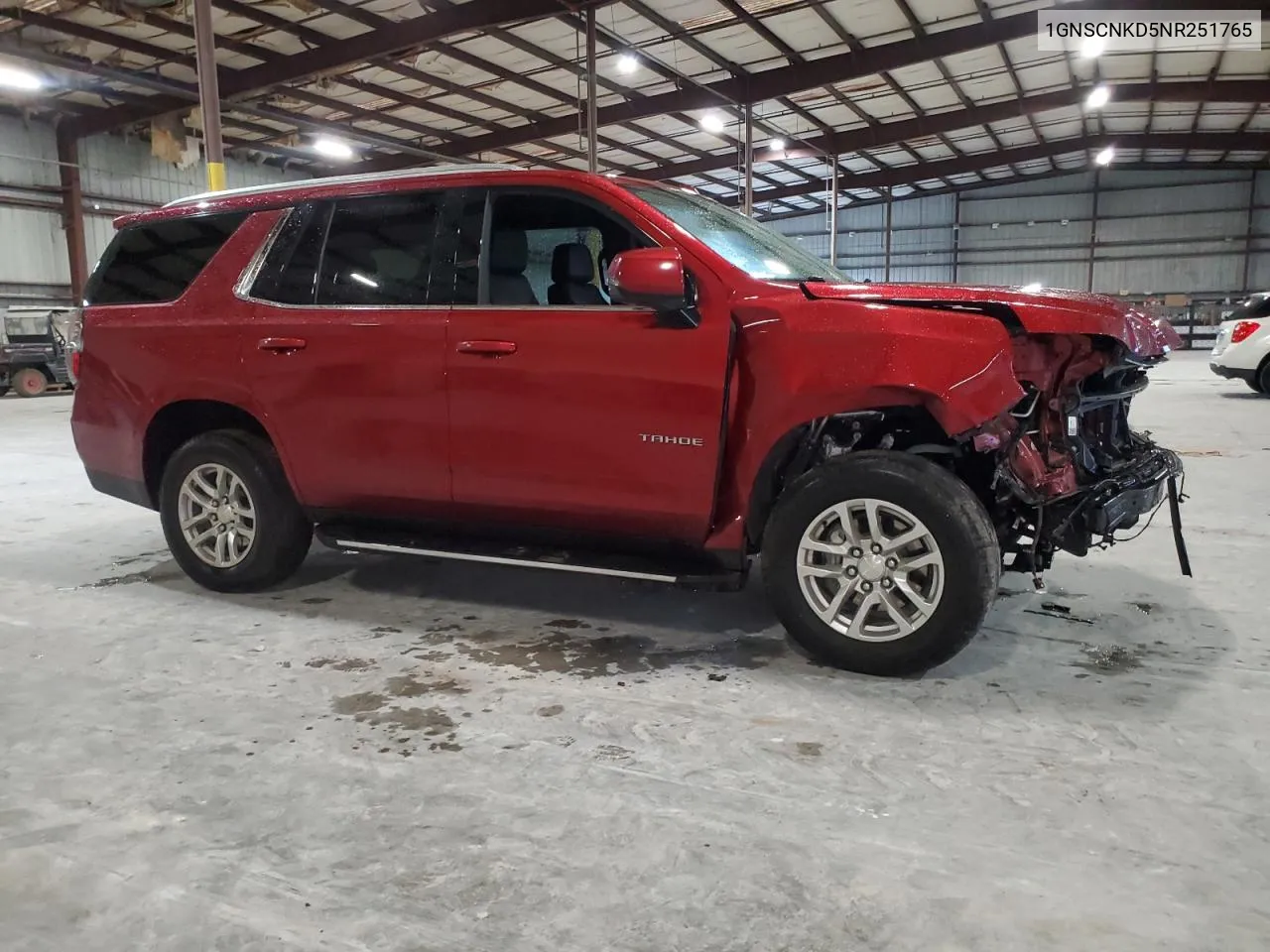 2022 Chevrolet Tahoe C1500 Lt VIN: 1GNSCNKD5NR251765 Lot: 70990064