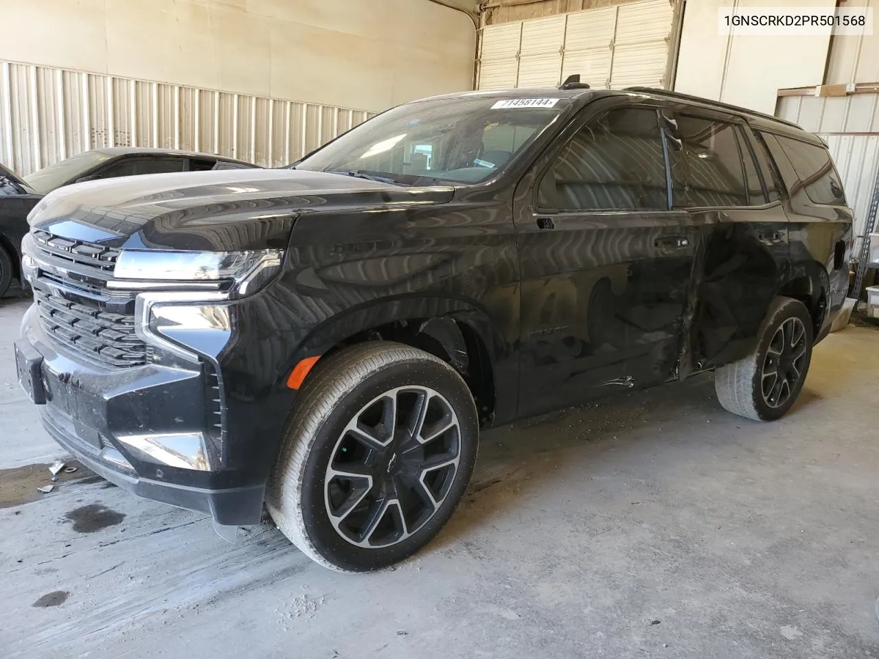 2023 Chevrolet Tahoe C1500 Rst VIN: 1GNSCRKD2PR501568 Lot: 71458144