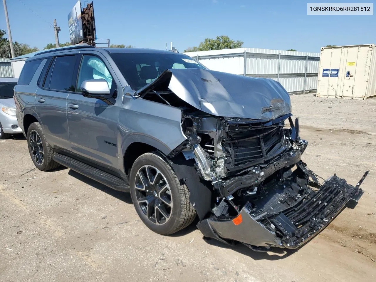 2024 Chevrolet Tahoe K1500 Rst VIN: 1GNSKRKD6RR281812 Lot: 72447214