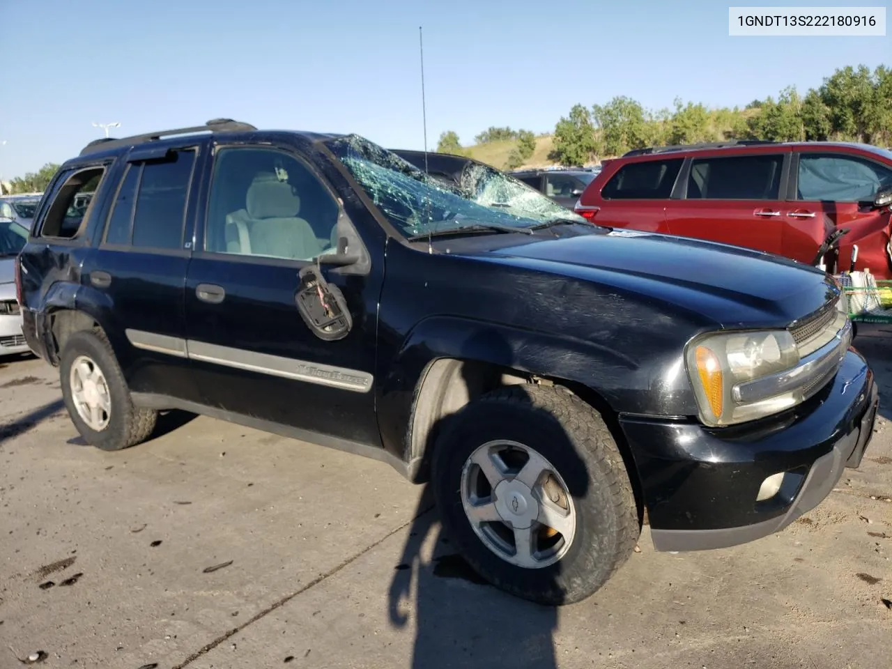 2002 Chevrolet Trailblazer VIN: 1GNDT13S222180916 Lot: 68859374