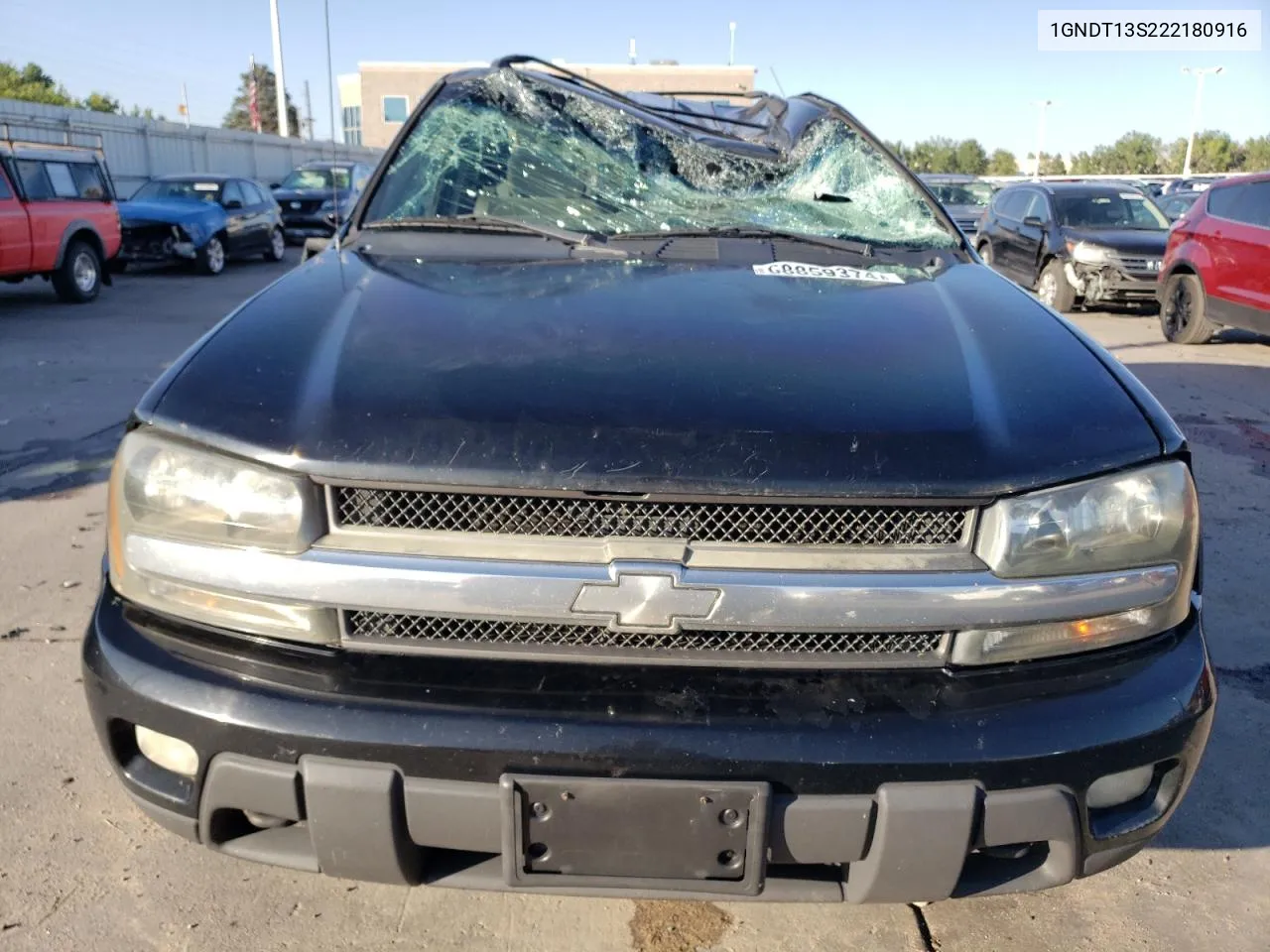 2002 Chevrolet Trailblazer VIN: 1GNDT13S222180916 Lot: 68859374