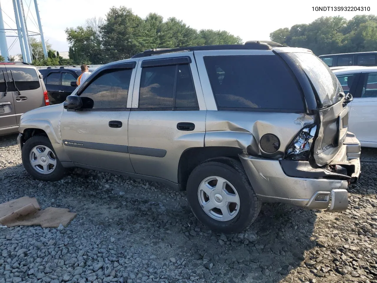 2003 Chevrolet Trailblazer VIN: 1GNDT13S932204310 Lot: 68982814