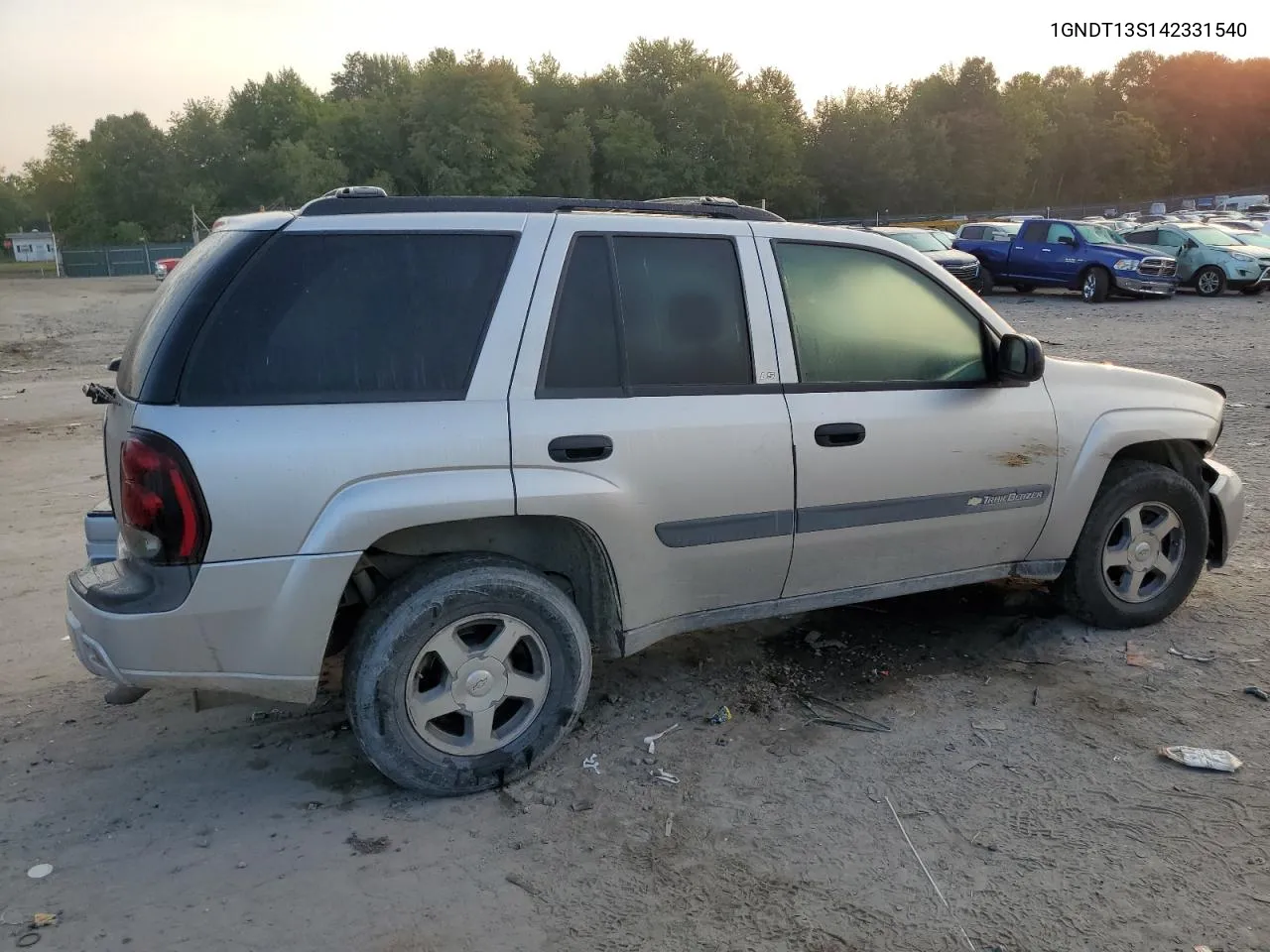 2004 Chevrolet Trailblazer Ls VIN: 1GNDT13S142331540 Lot: 71045964