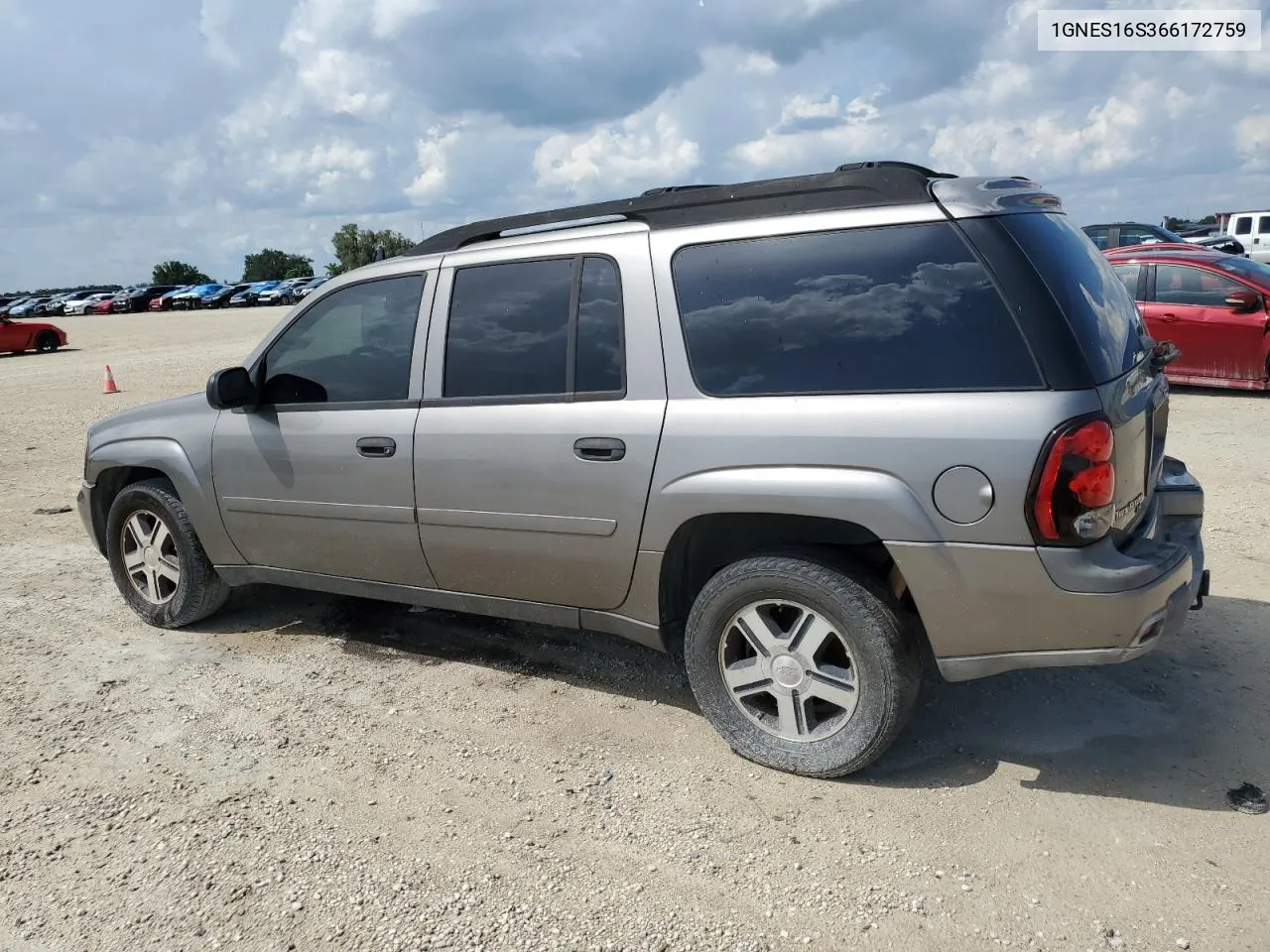 2006 Chevrolet Trailblazer Ext Ls VIN: 1GNES16S366172759 Lot: 71953744