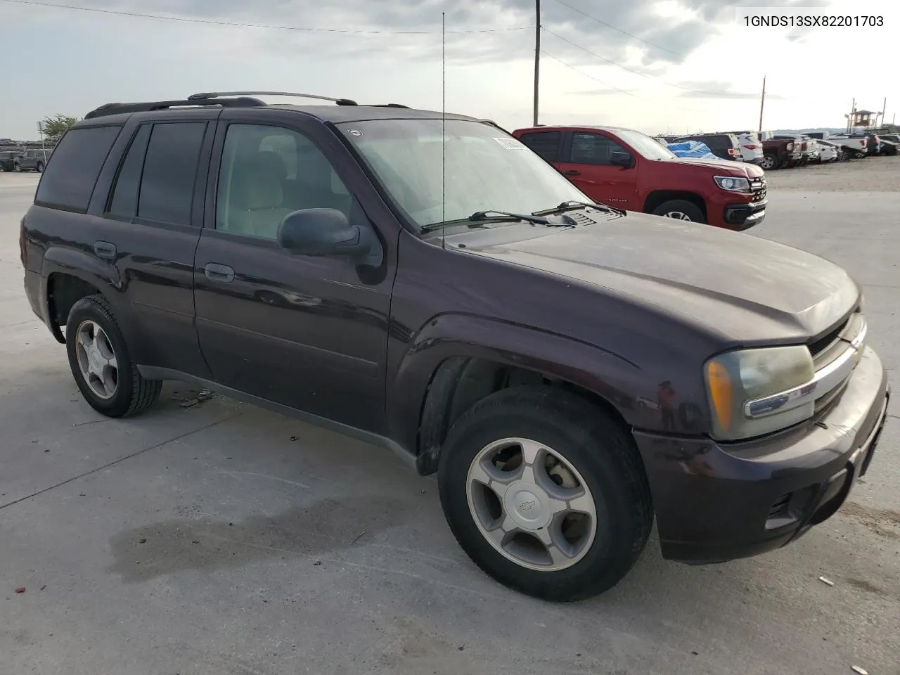 2008 Chevrolet Trailblazer Ls VIN: 1GNDS13SX82201703 Lot: 70963504