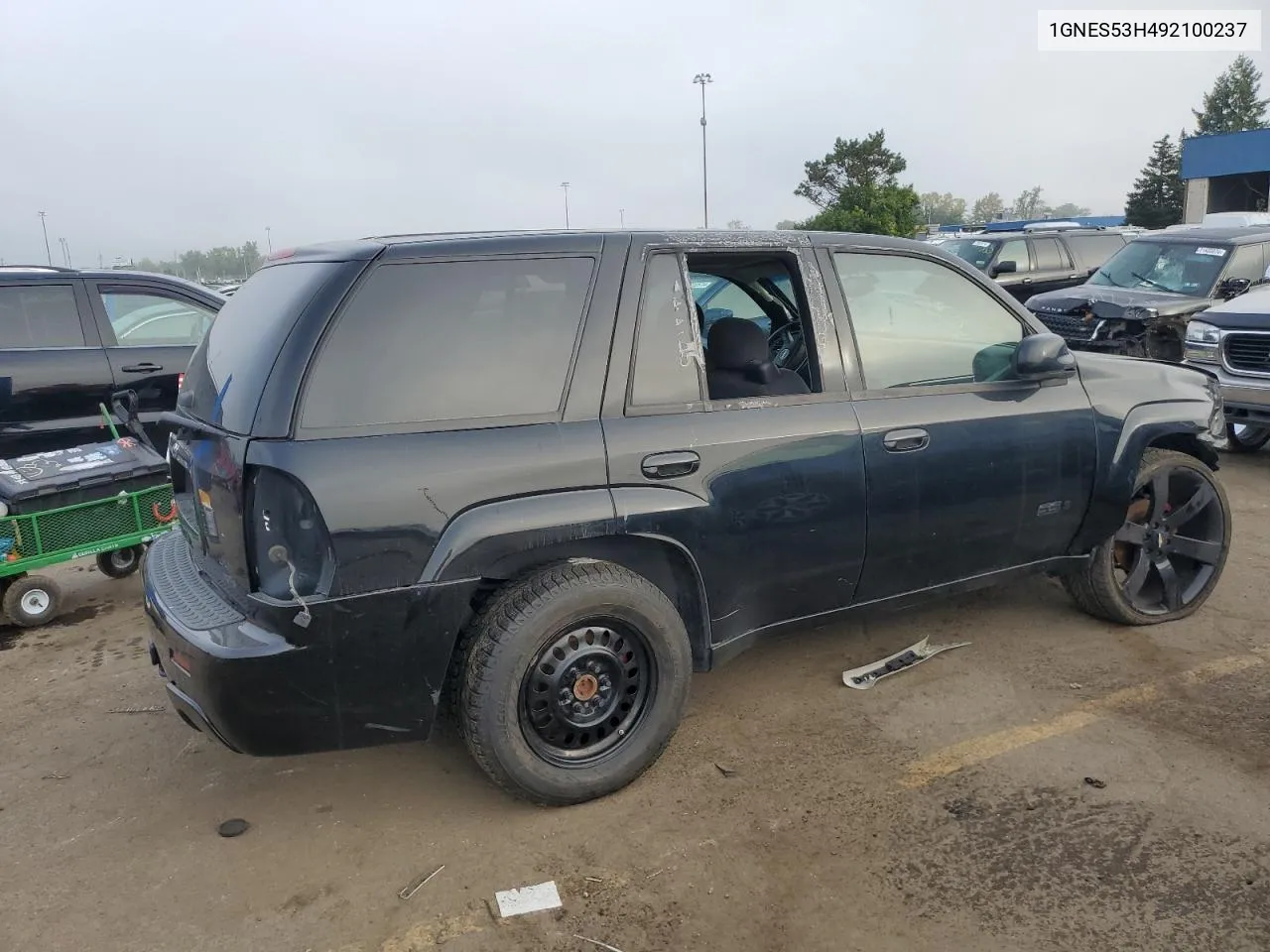 2009 Chevrolet Trailblazer Ss VIN: 1GNES53H492100237 Lot: 68876874