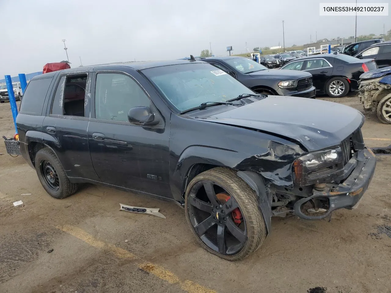 2009 Chevrolet Trailblazer Ss VIN: 1GNES53H492100237 Lot: 68876874