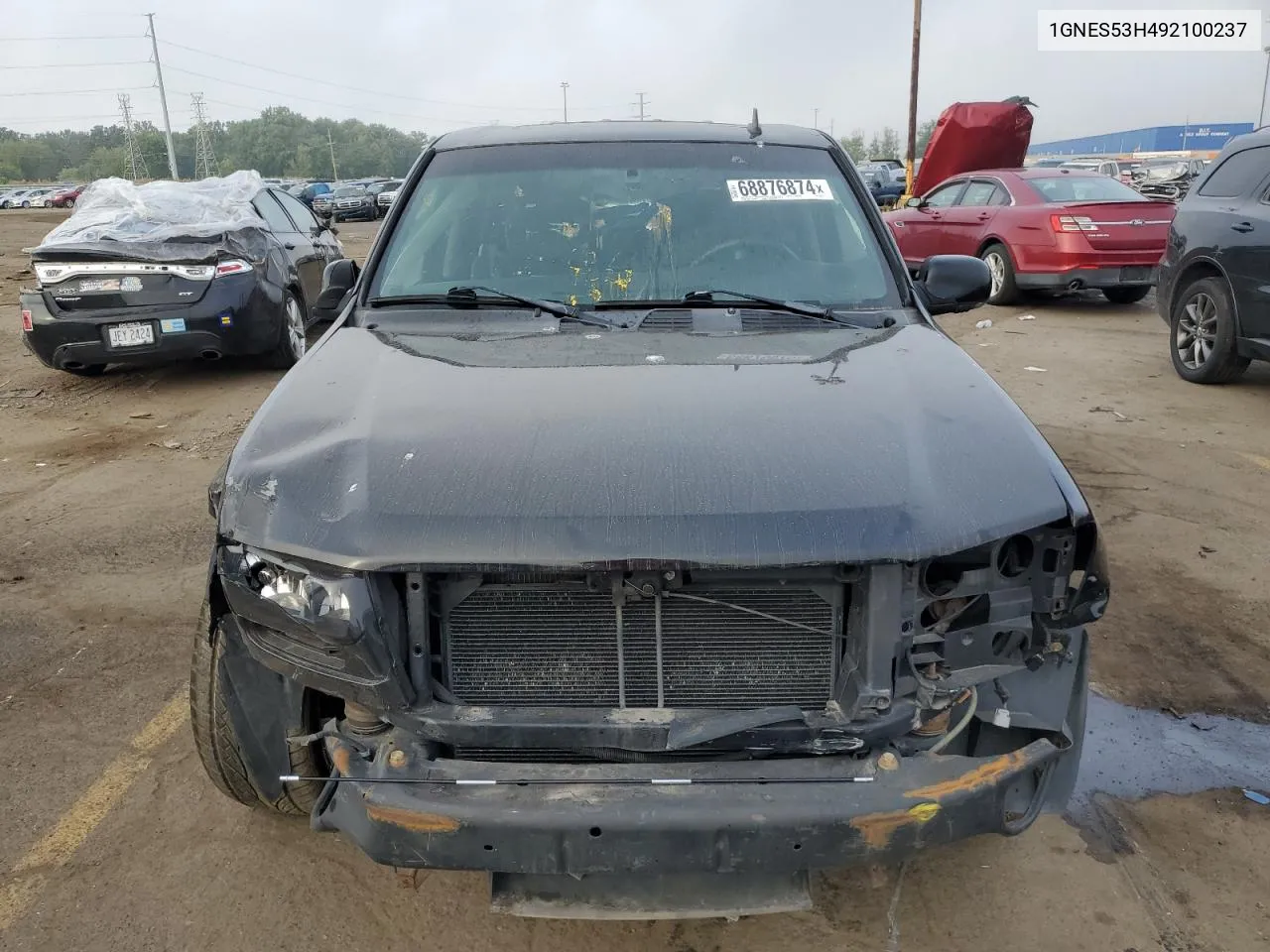 2009 Chevrolet Trailblazer Ss VIN: 1GNES53H492100237 Lot: 68876874