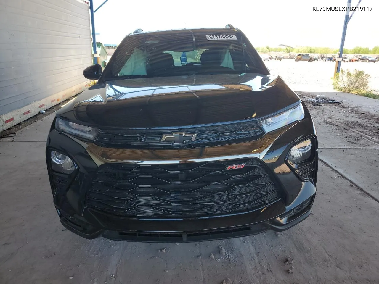 2023 Chevrolet Trailblazer Rs VIN: KL79MUSLXPB219117 Lot: 67870004