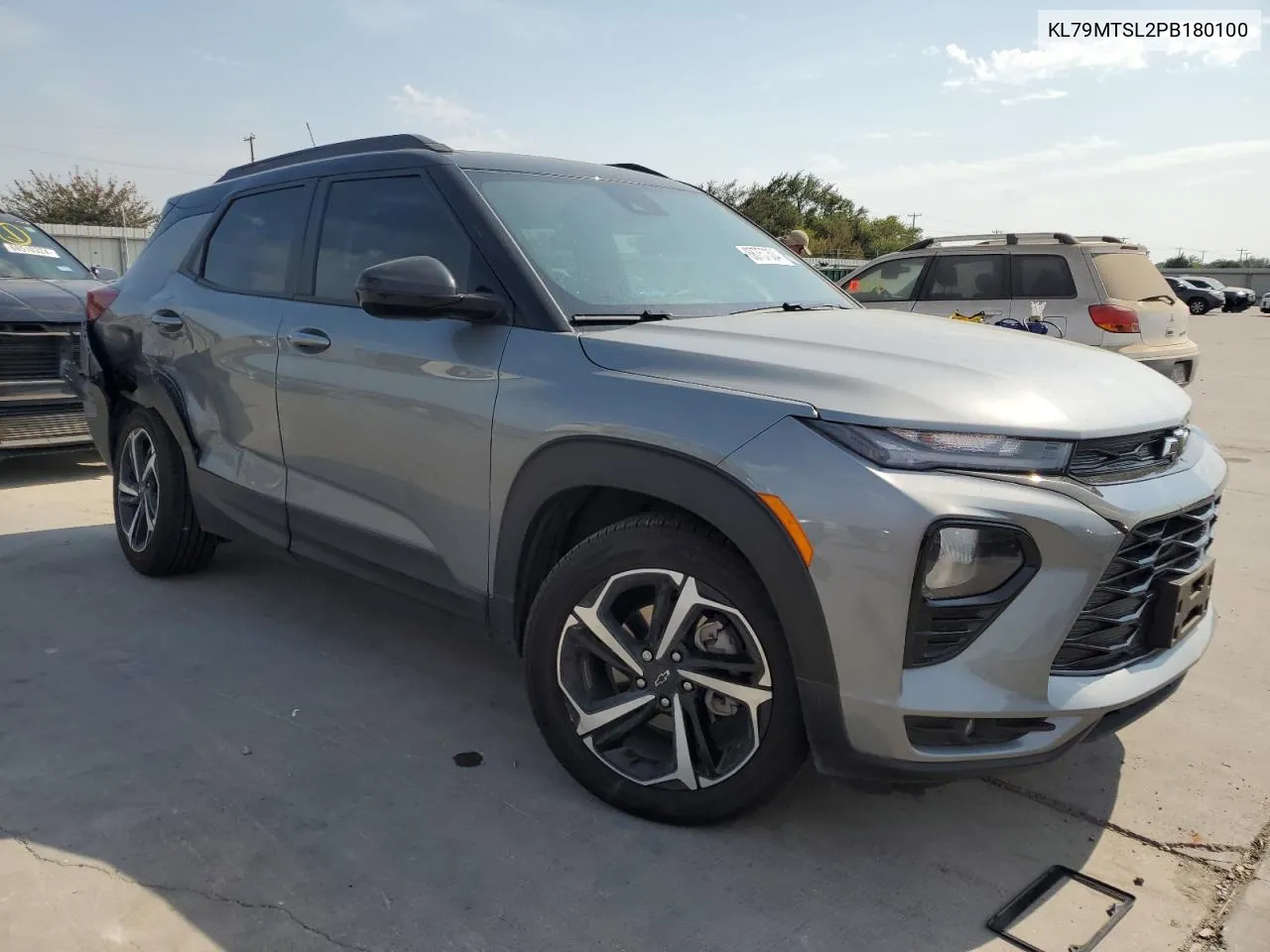 2023 Chevrolet Trailblazer Rs VIN: KL79MTSL2PB180100 Lot: 68757304