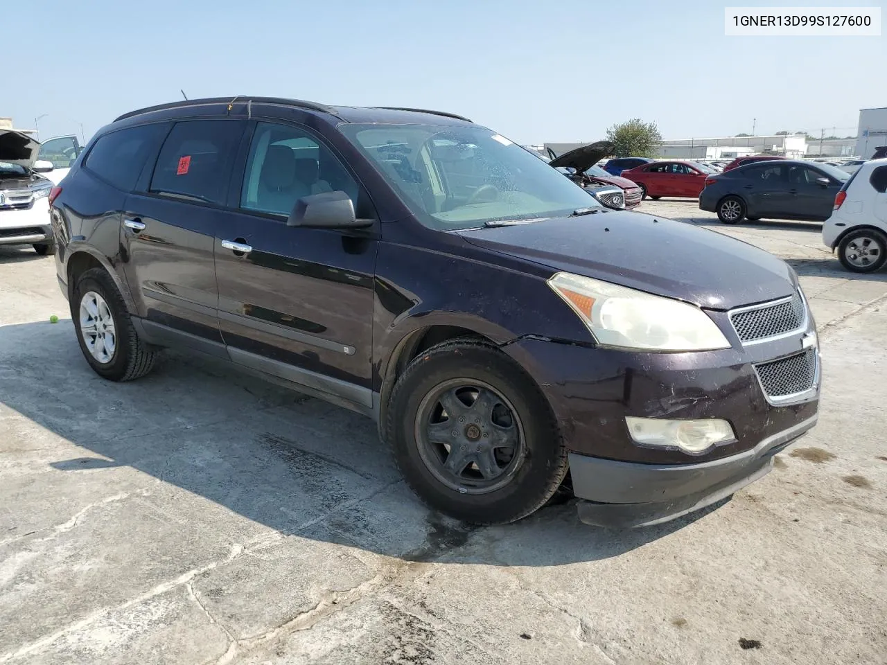 2009 Chevrolet Traverse Ls VIN: 1GNER13D99S127600 Lot: 71777584