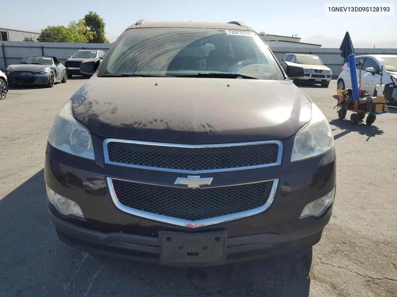 2009 Chevrolet Traverse Ls VIN: 1GNEV13D09S128193 Lot: 72027614