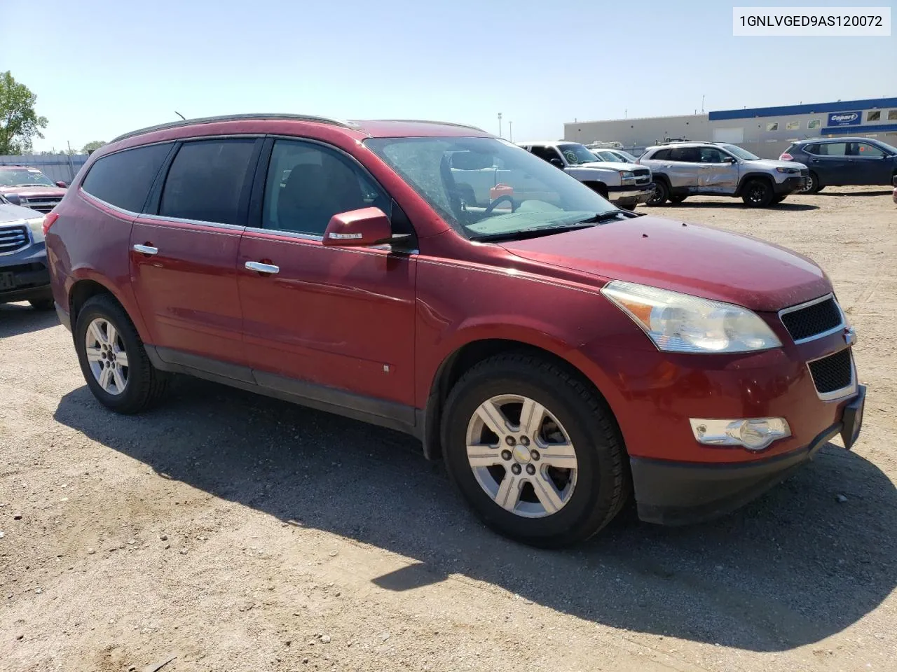 2010 Chevrolet Traverse Lt VIN: 1GNLVGED9AS120072 Lot: 65729144