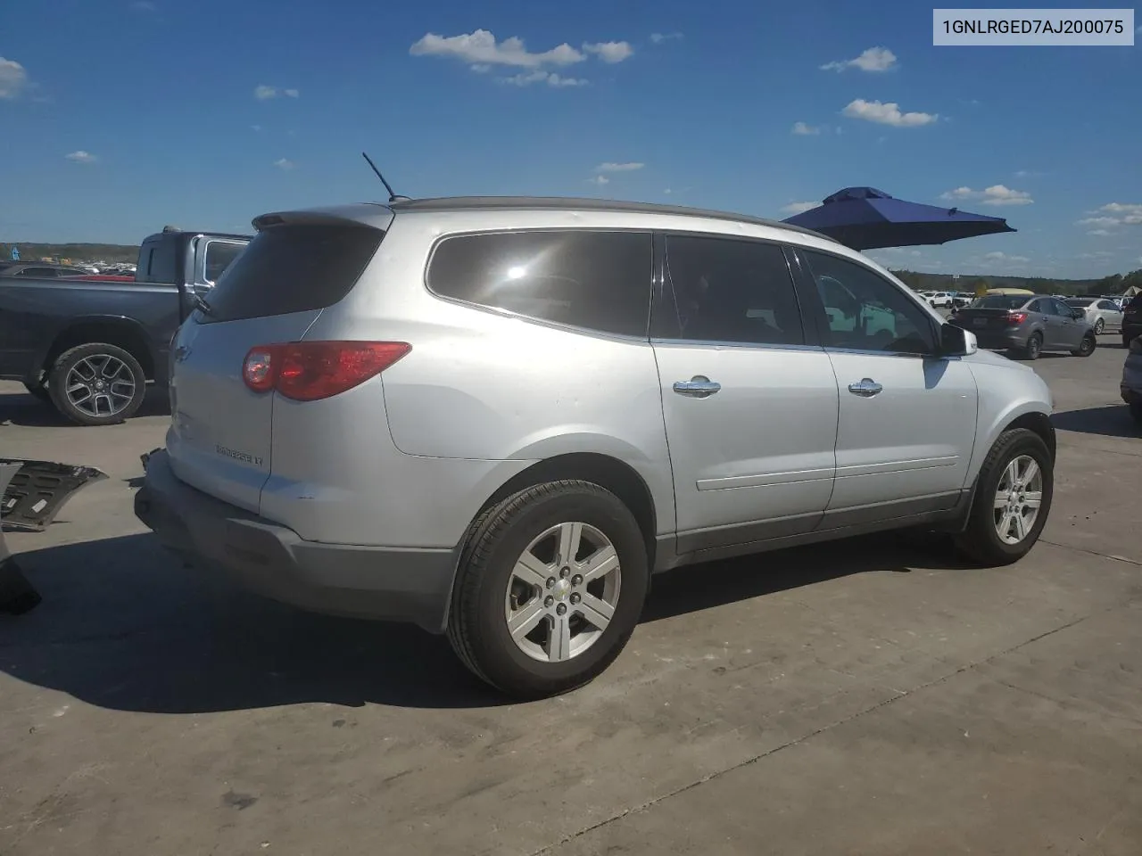 2010 Chevrolet Traverse Lt VIN: 1GNLRGED7AJ200075 Lot: 70253694