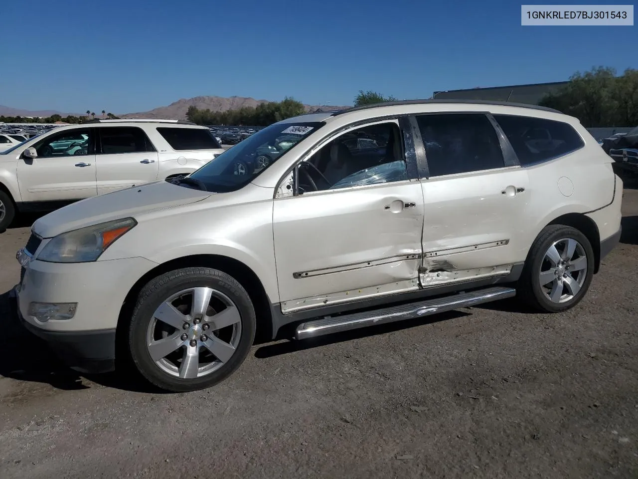 2011 Chevrolet Traverse Ltz VIN: 1GNKRLED7BJ301543 Lot: 71496404