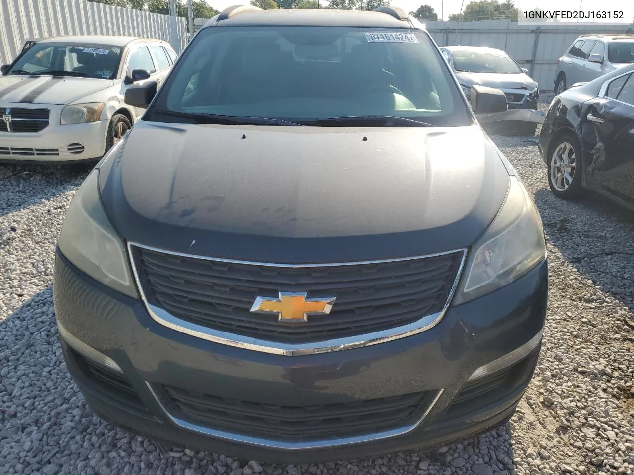 2013 Chevrolet Traverse Ls VIN: 1GNKVFED2DJ163152 Lot: 67161424