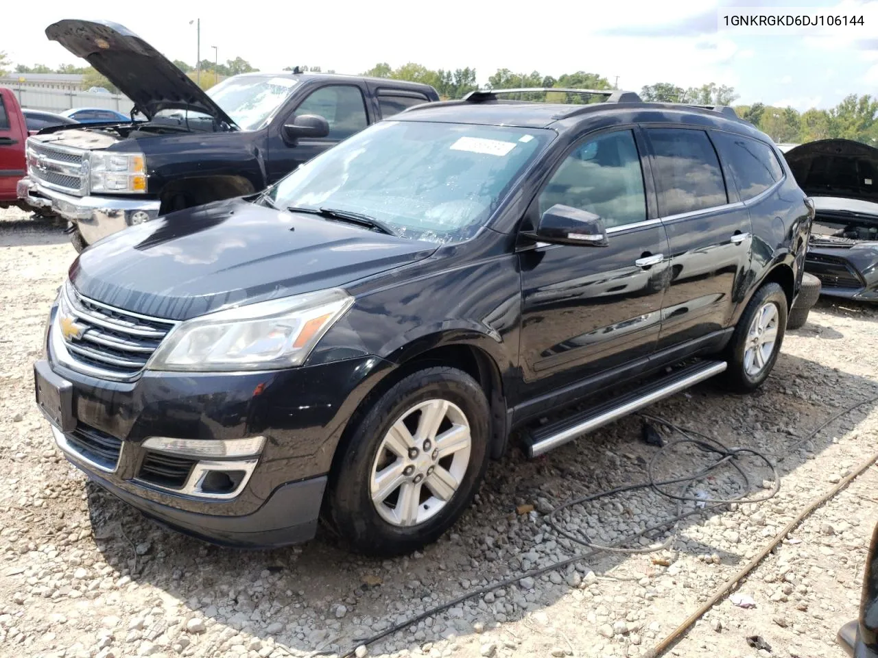 2013 Chevrolet Traverse Lt VIN: 1GNKRGKD6DJ106144 Lot: 67556434