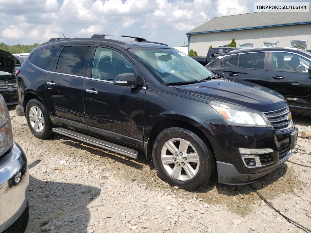 1GNKRGKD6DJ106144 2013 Chevrolet Traverse Lt