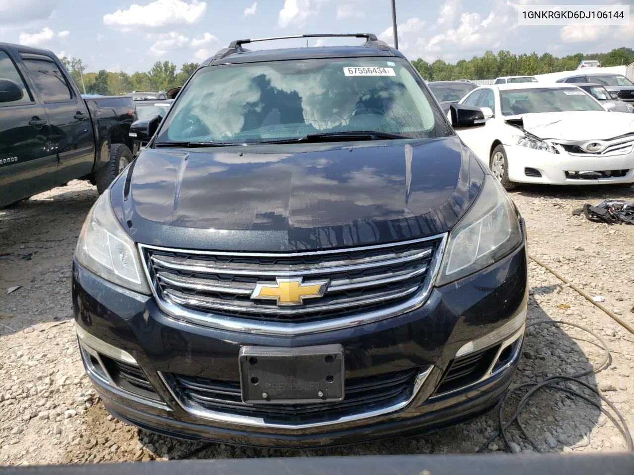 1GNKRGKD6DJ106144 2013 Chevrolet Traverse Lt