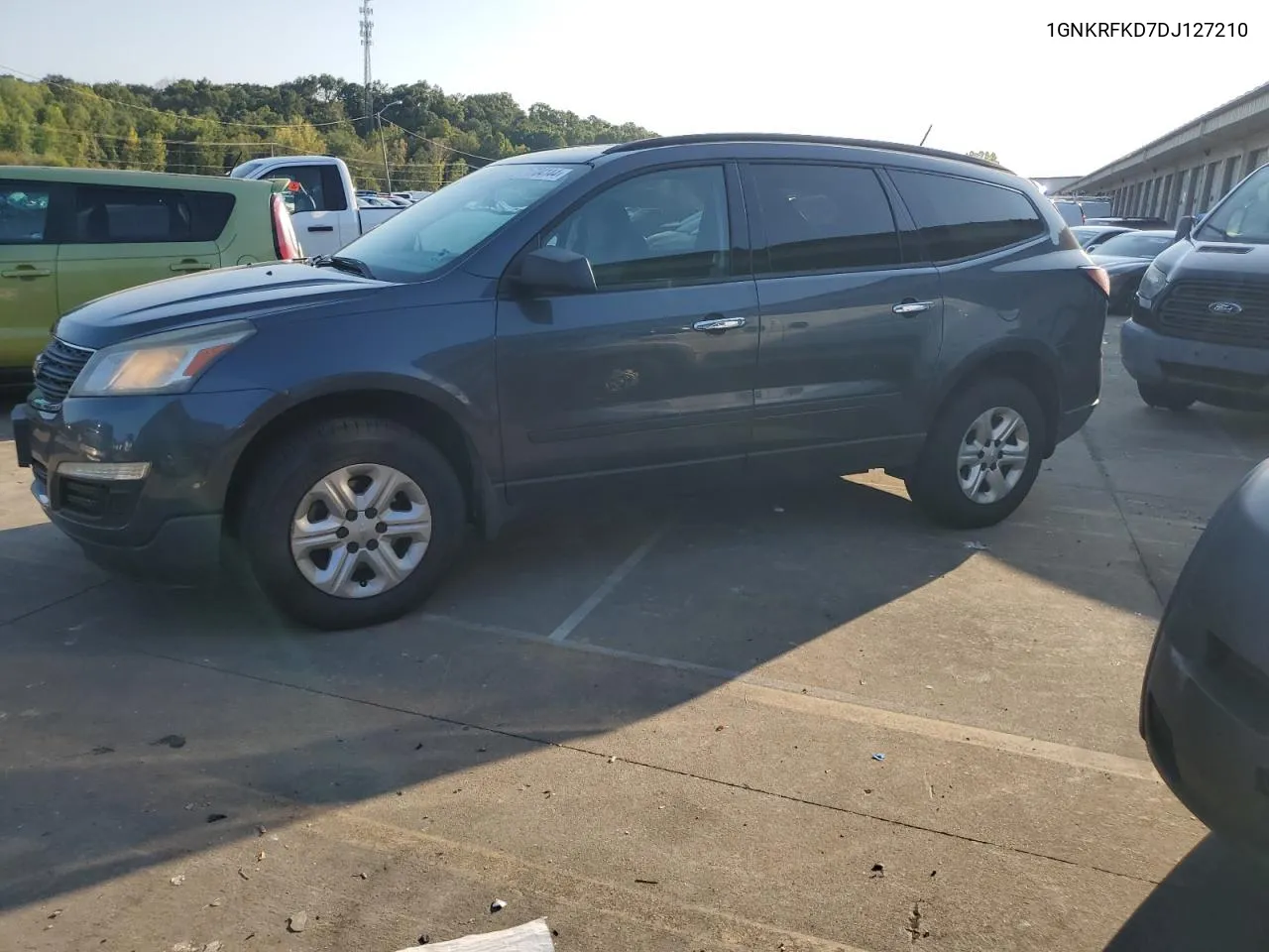 2013 Chevrolet Traverse Ls VIN: 1GNKRFKD7DJ127210 Lot: 71704144