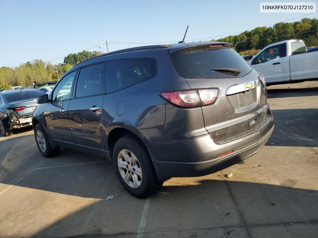 2013 Chevrolet Traverse Ls VIN: 1GNKRFKD7DJ127210 Lot: 71704144