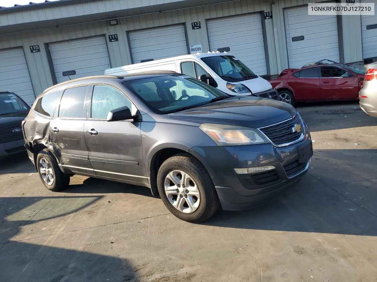 2013 Chevrolet Traverse Ls VIN: 1GNKRFKD7DJ127210 Lot: 71704144