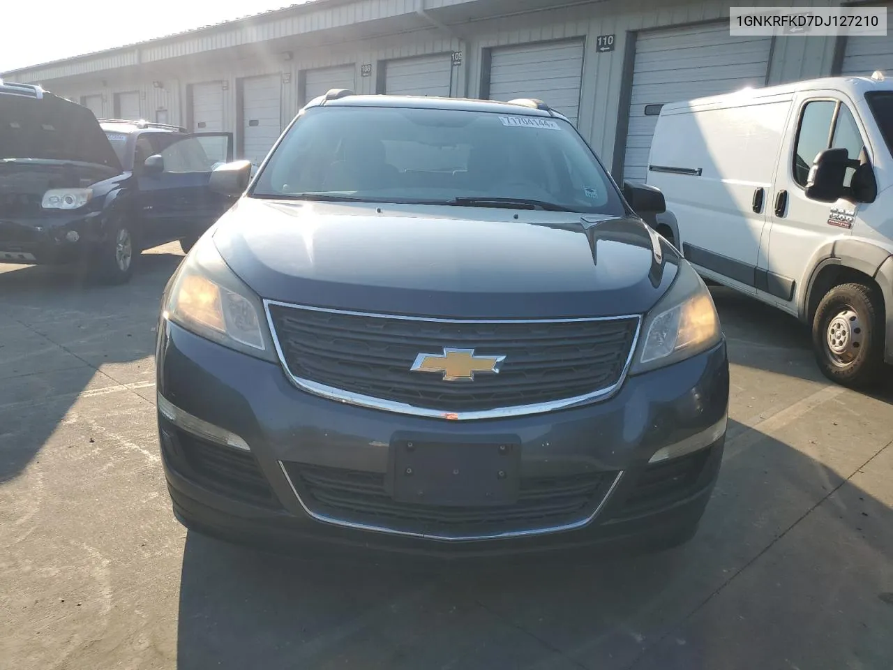 2013 Chevrolet Traverse Ls VIN: 1GNKRFKD7DJ127210 Lot: 71704144