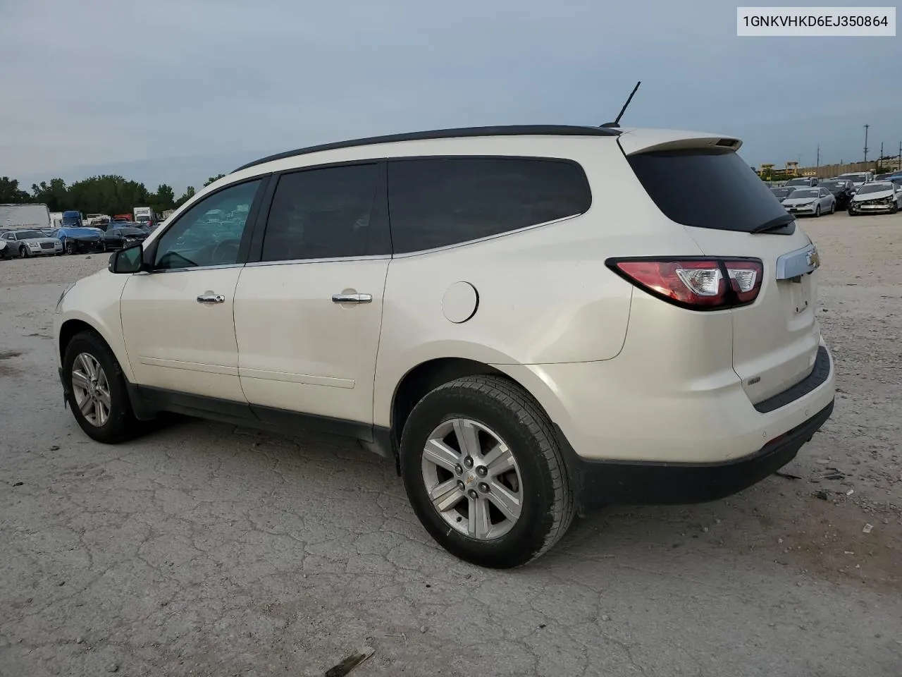 2014 Chevrolet Traverse Lt VIN: 1GNKVHKD6EJ350864 Lot: 68672434