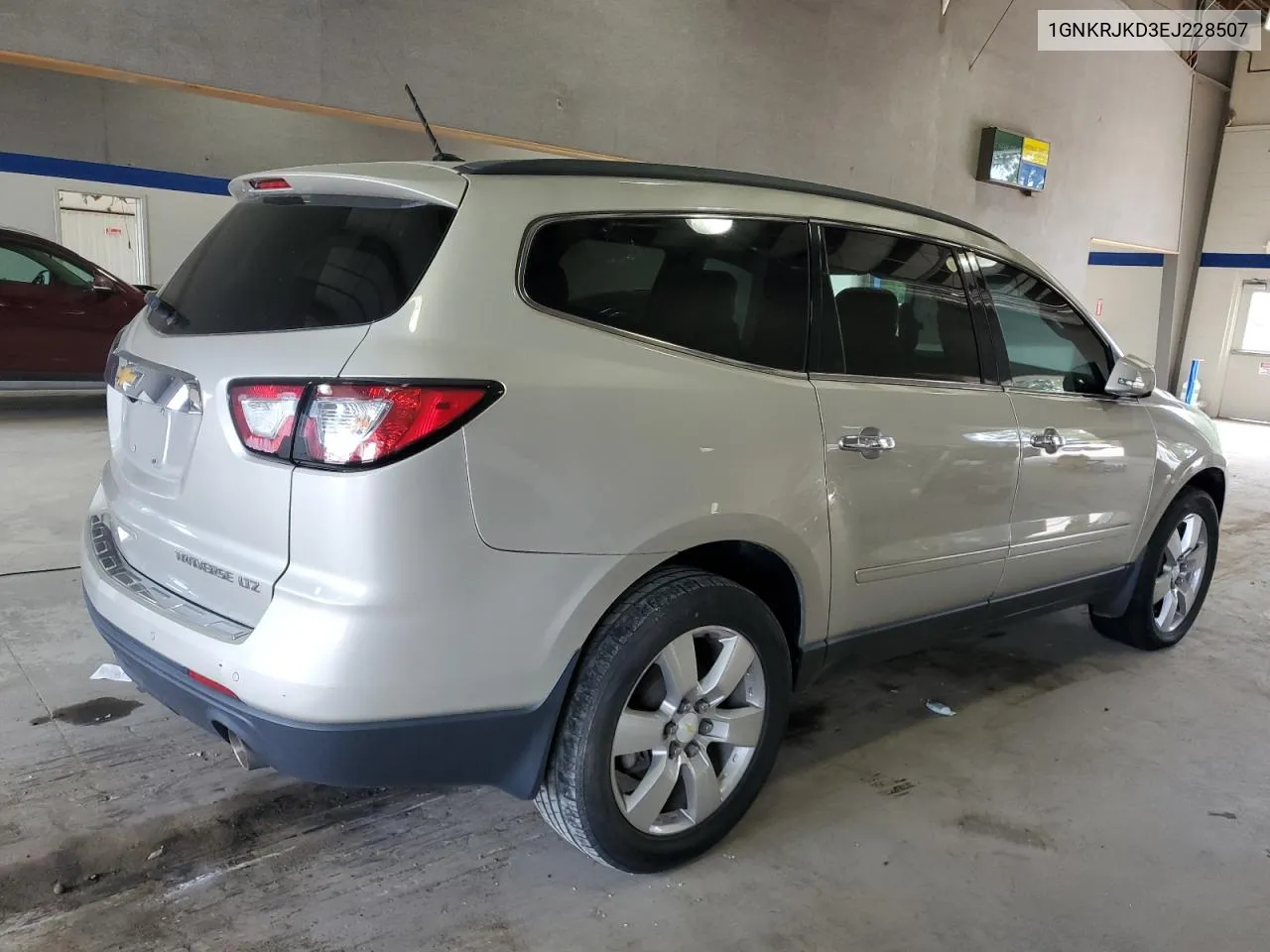 2014 Chevrolet Traverse Ltz VIN: 1GNKRJKD3EJ228507 Lot: 71559304