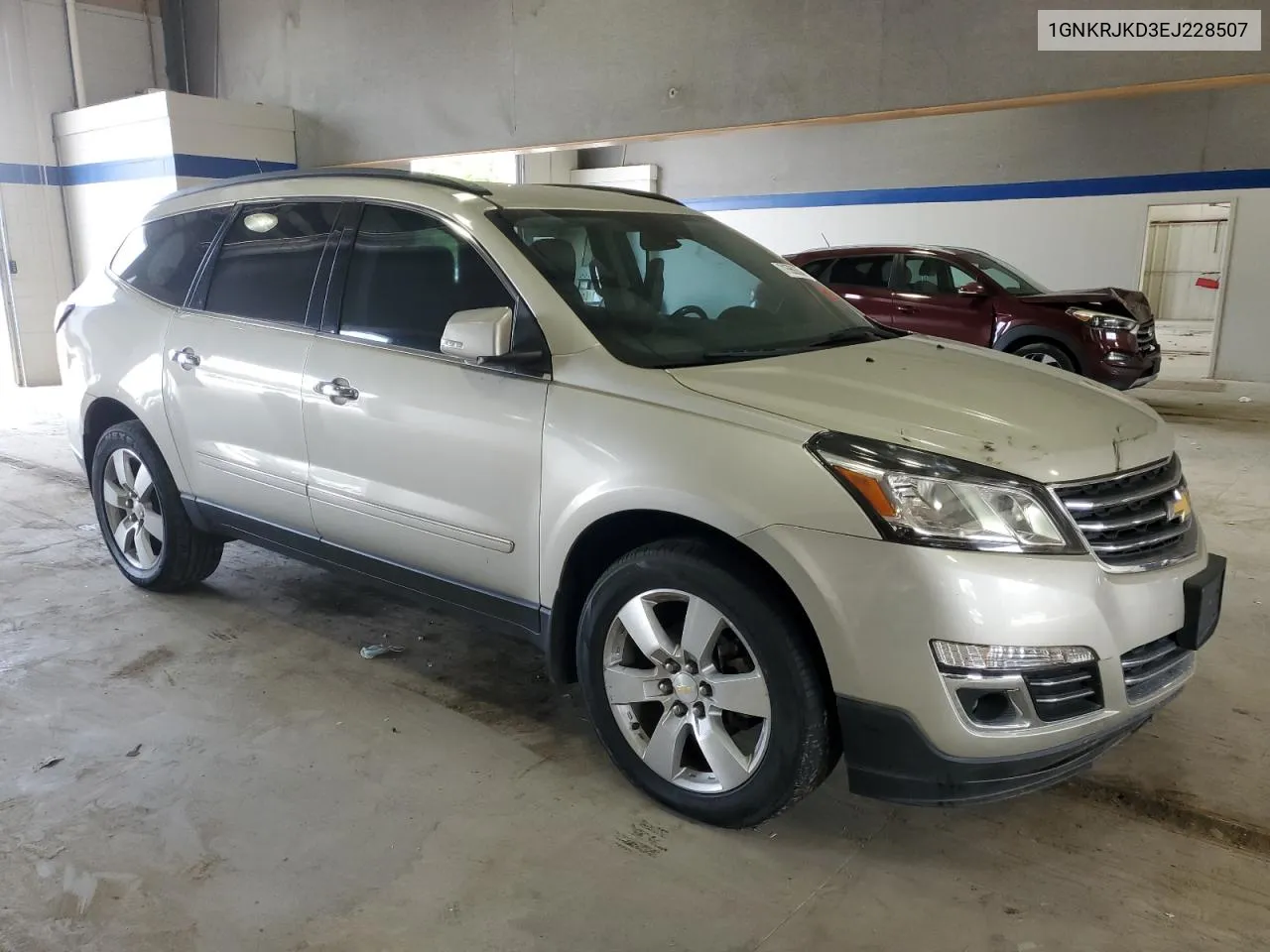 2014 Chevrolet Traverse Ltz VIN: 1GNKRJKD3EJ228507 Lot: 71559304